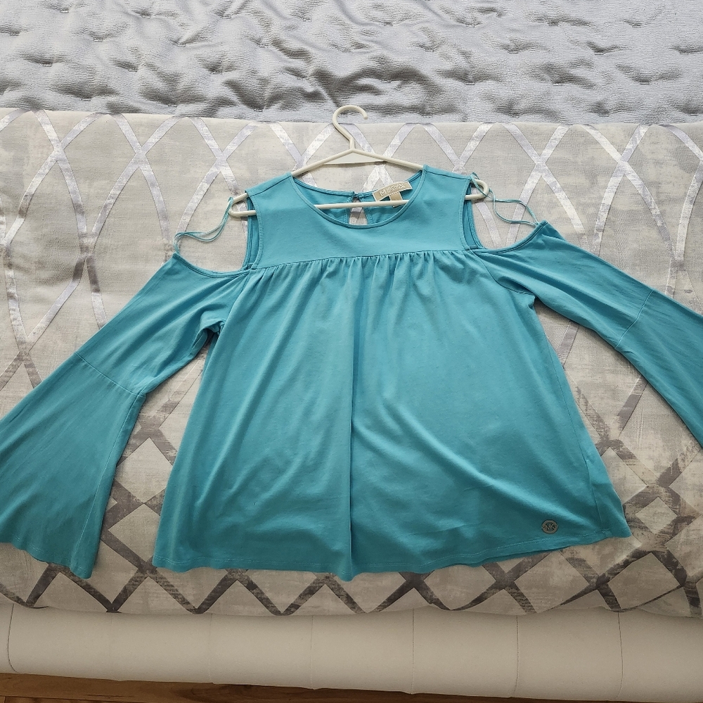 Michael Kors cold shoulder top